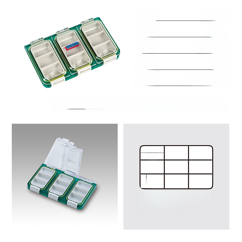 กล่องอุปกรณ์ตกปลา Meiho กล่องใ - Fishing Hook Box บทวิจารณ์และราคา