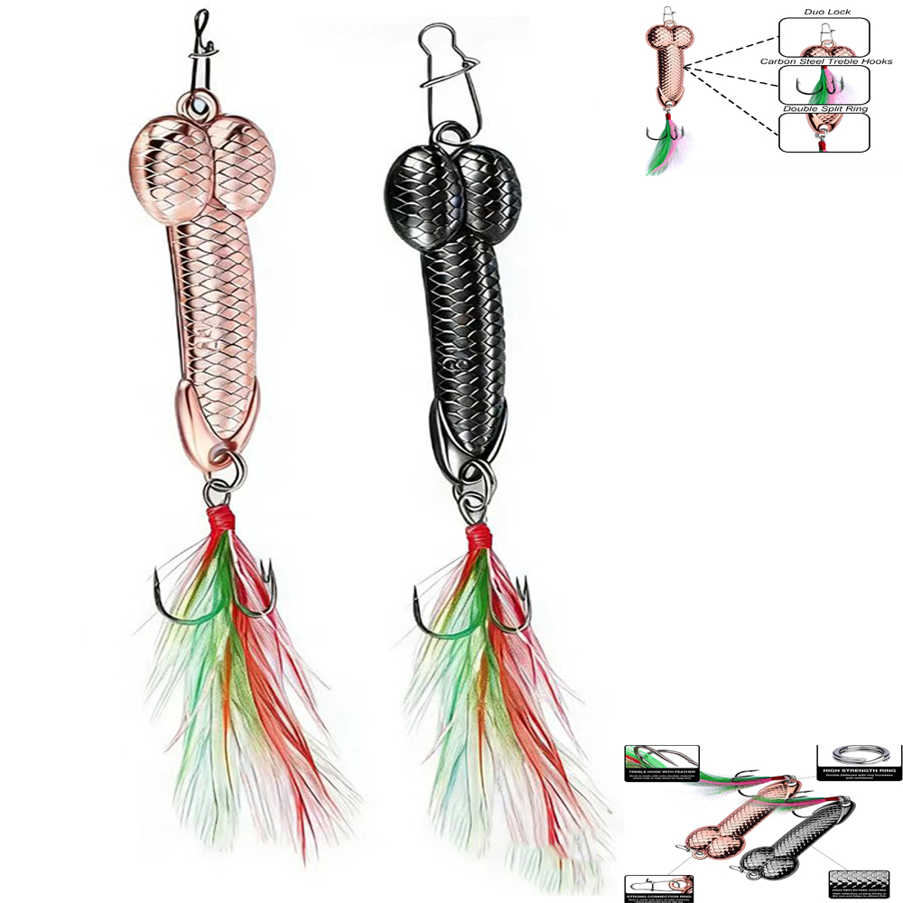 เหยื่อตกปลา VIB โลหะรูปทรงพิเศ - Fishing Hook Treble บทวิจารณ์และราคา