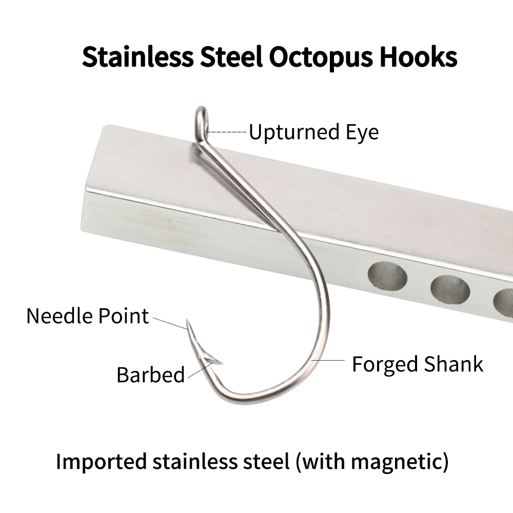 Ellllv สแตนเลส Octopus Hook ปล - Fishing Hook Assortment บทวิจารณ์และราคา