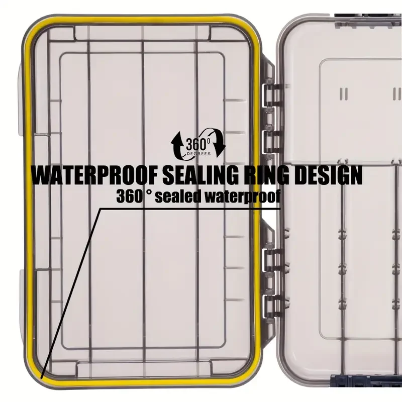 กล่องอุปกรณ์ตกปลาขนาดใหญ่กันน้ - Fishing Hook Size บทวิจารณ์และราคา